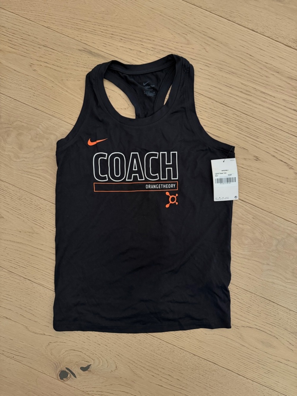 Orangetheory (OTF) Coaches Nike Black Classic Tank Top